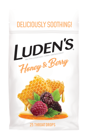 Ludens Honey & Berry Throat Drops