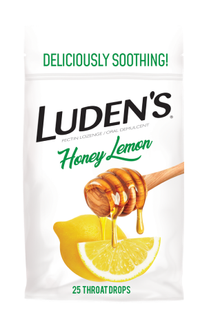 Ludens Honey Lemon Throat Drops