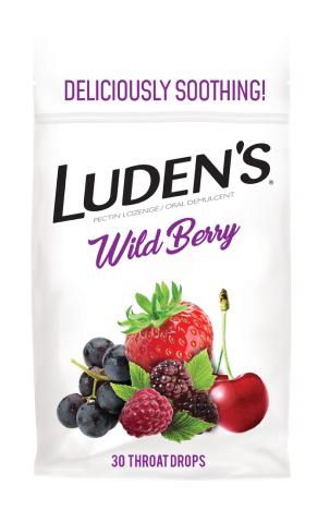 Ludens Wild Berry Throat Drops
