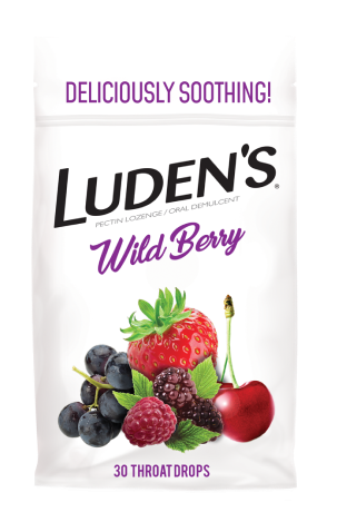 Luden's® Wild Cherry Sore Throat Lozenges